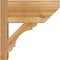 Ekena Millwork Olympic Slat Rough Sawn Outlooker, Western Red Cedar, 8"W x 16"D x 16"H OUT08X16X16OLY06RWR - alternate 3